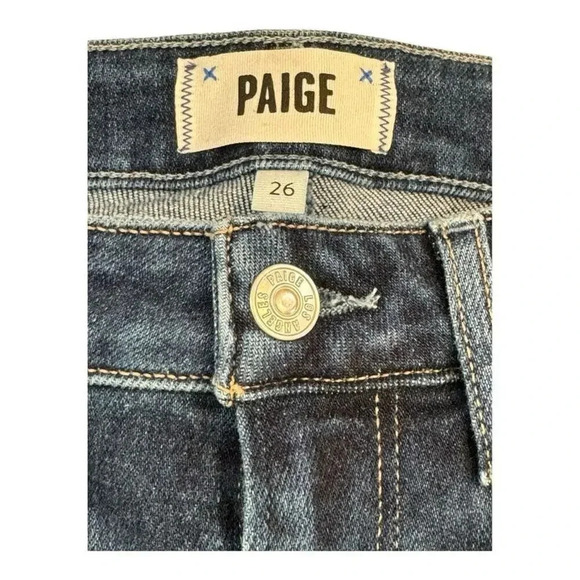 NEW PAIGE Women’s Size 4 (26) Hoxton Ankle in Emotion Distressed NWT‎ - Picture 4 of 9